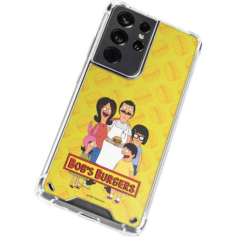 Bobs Burgers Family Portrait Galaxy S21 Ultra 5G Clear Case